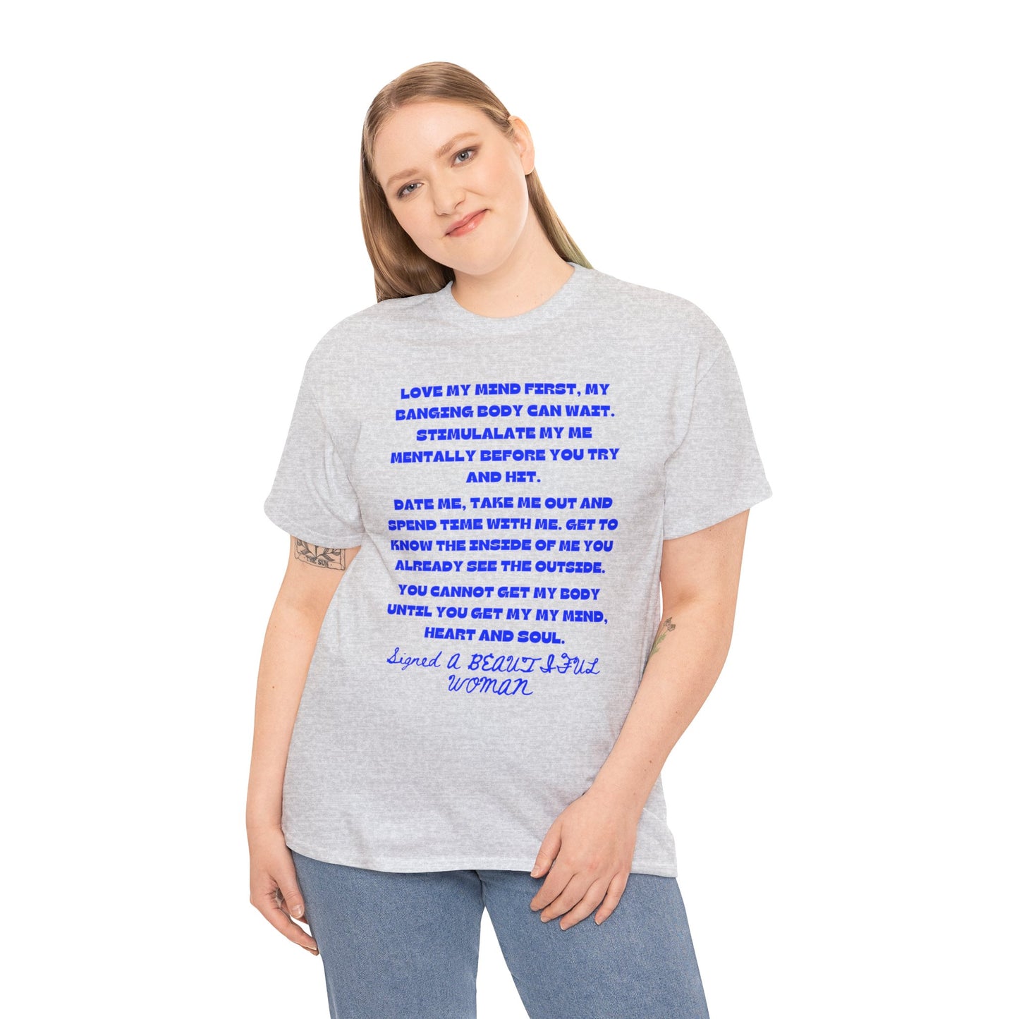 The love my mind first tee