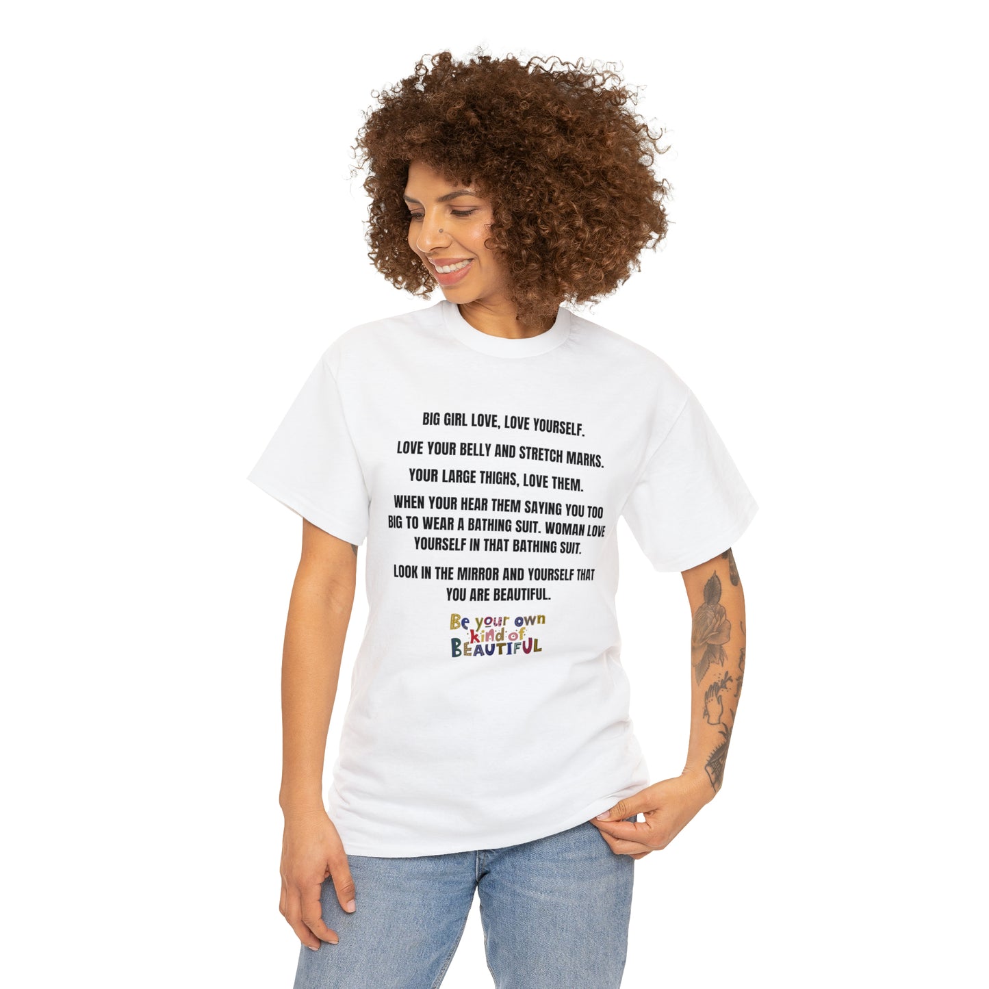 Plus Size Tops Plus Size Tees Women's Tees, Big Girl Literary Merchandise BBW SSBBW