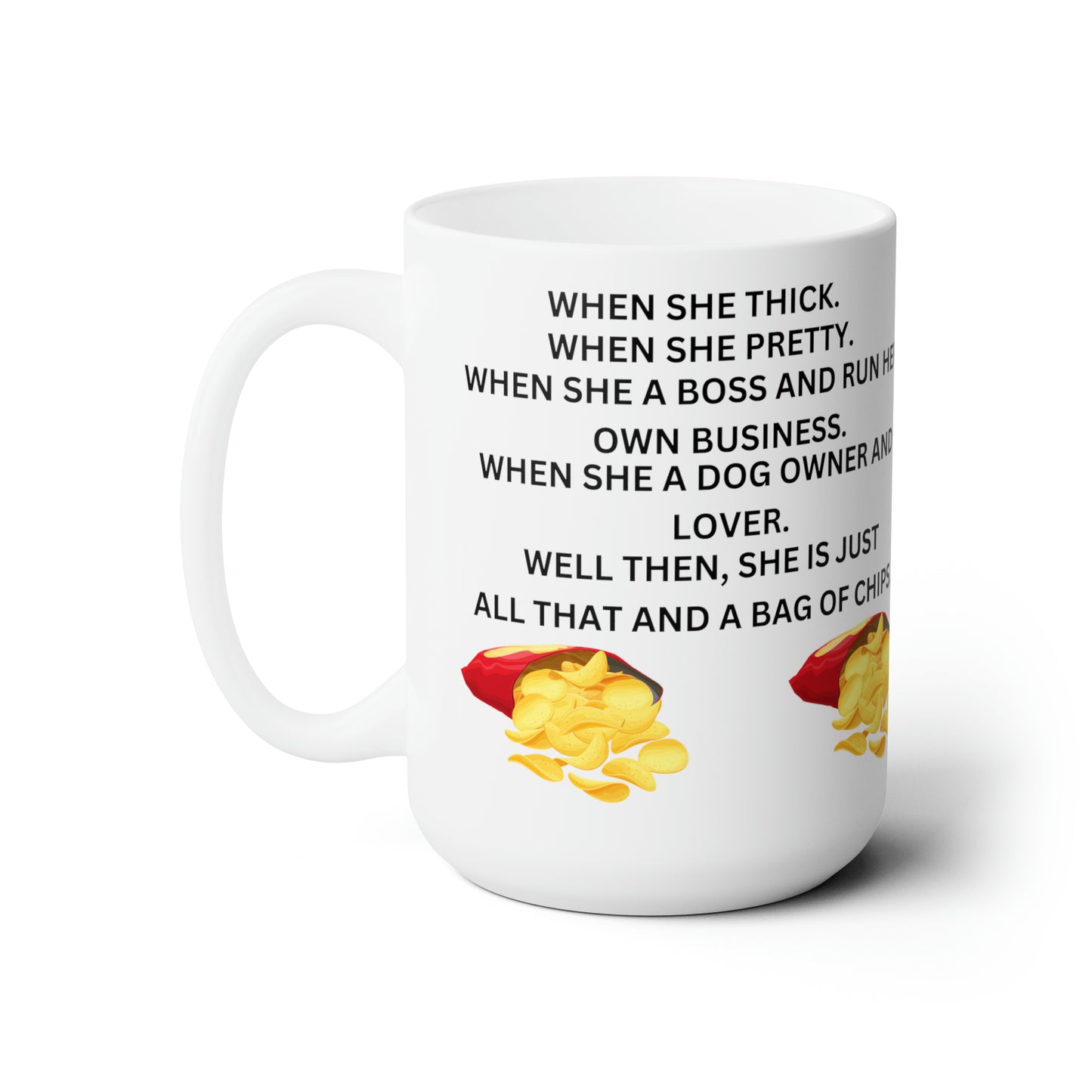 Coffee Cup, Mugs, Boss, Dog Lover, Dog Owner, Curvy