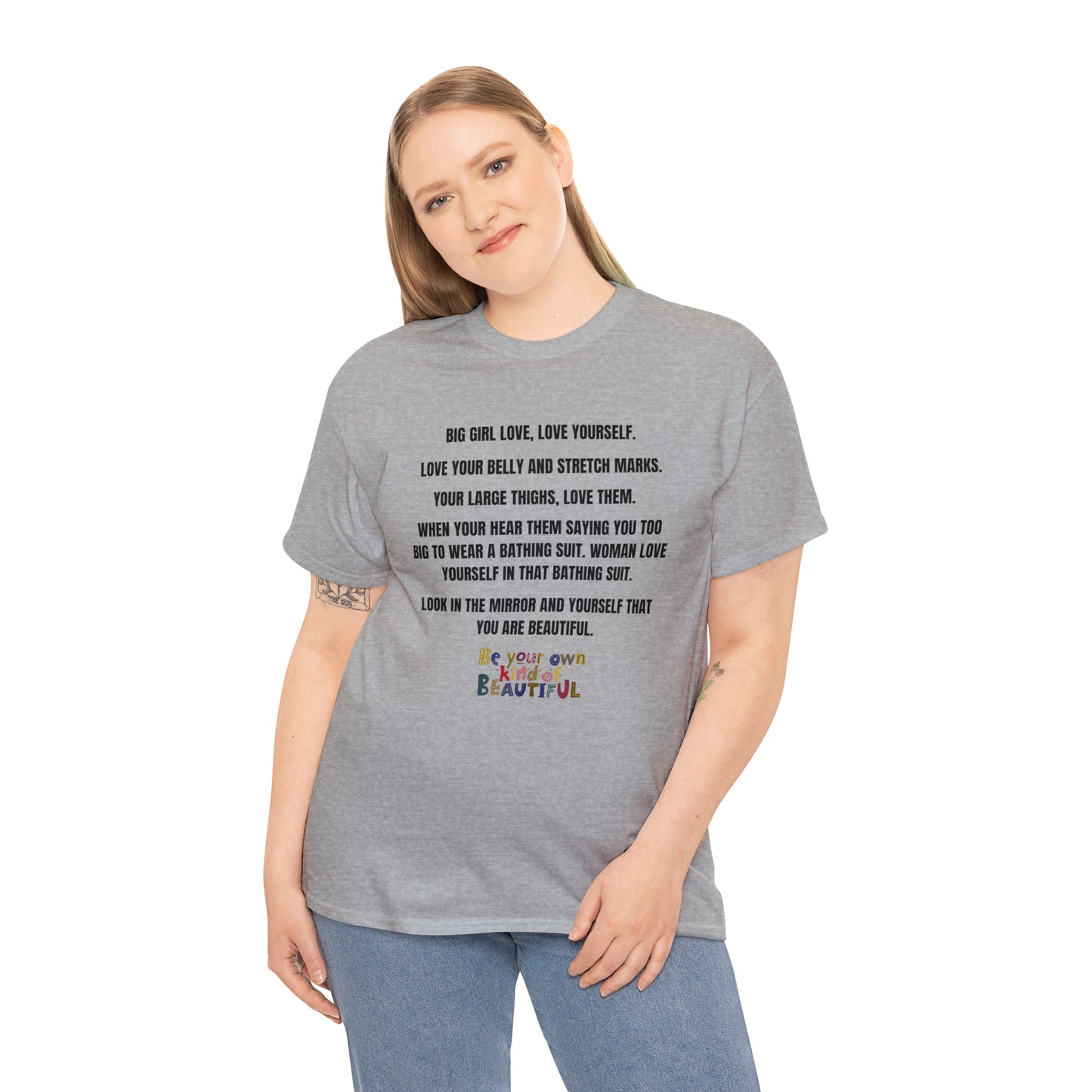 Plus Size Tops Plus Size Tees Women's Tees, Big Girl Literary Merchandise BBW SSBBW