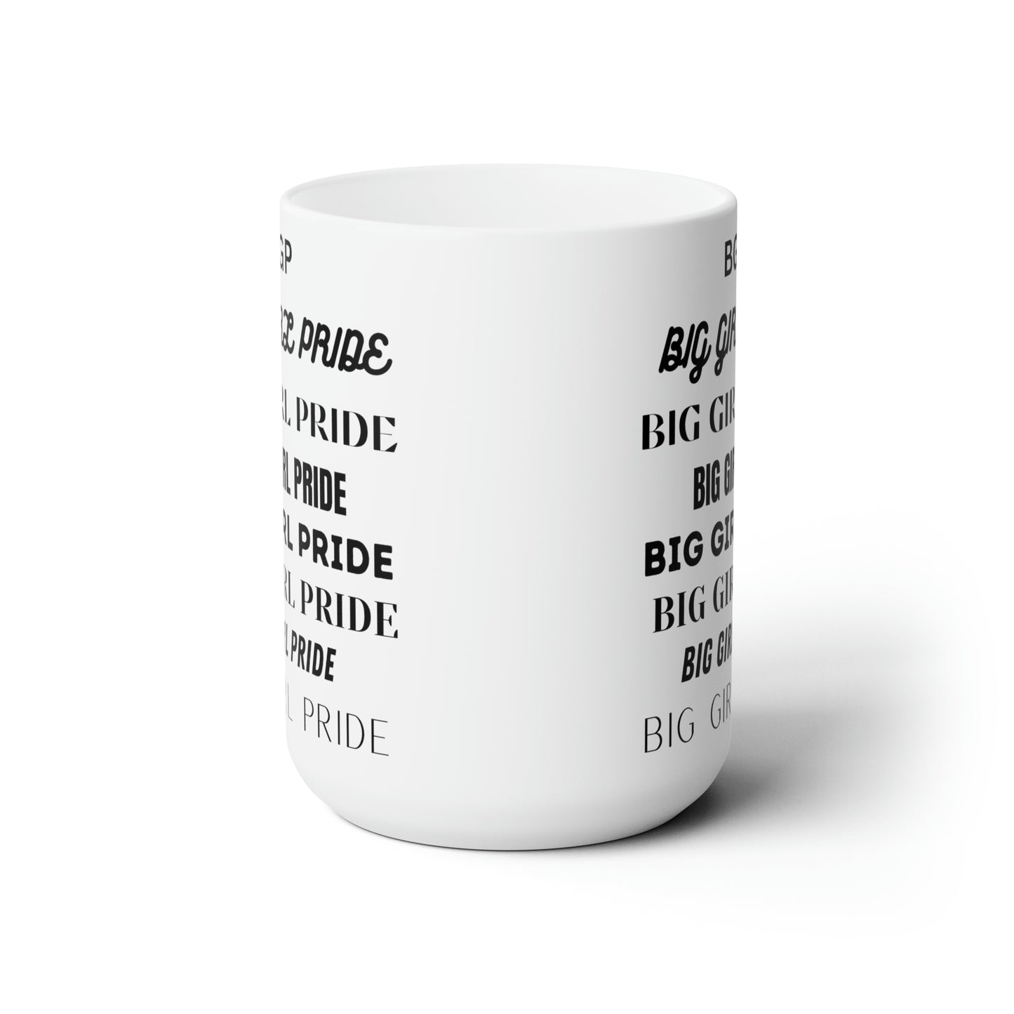 Mugs, Coffee Cup, Pride, Plus Size Living,
