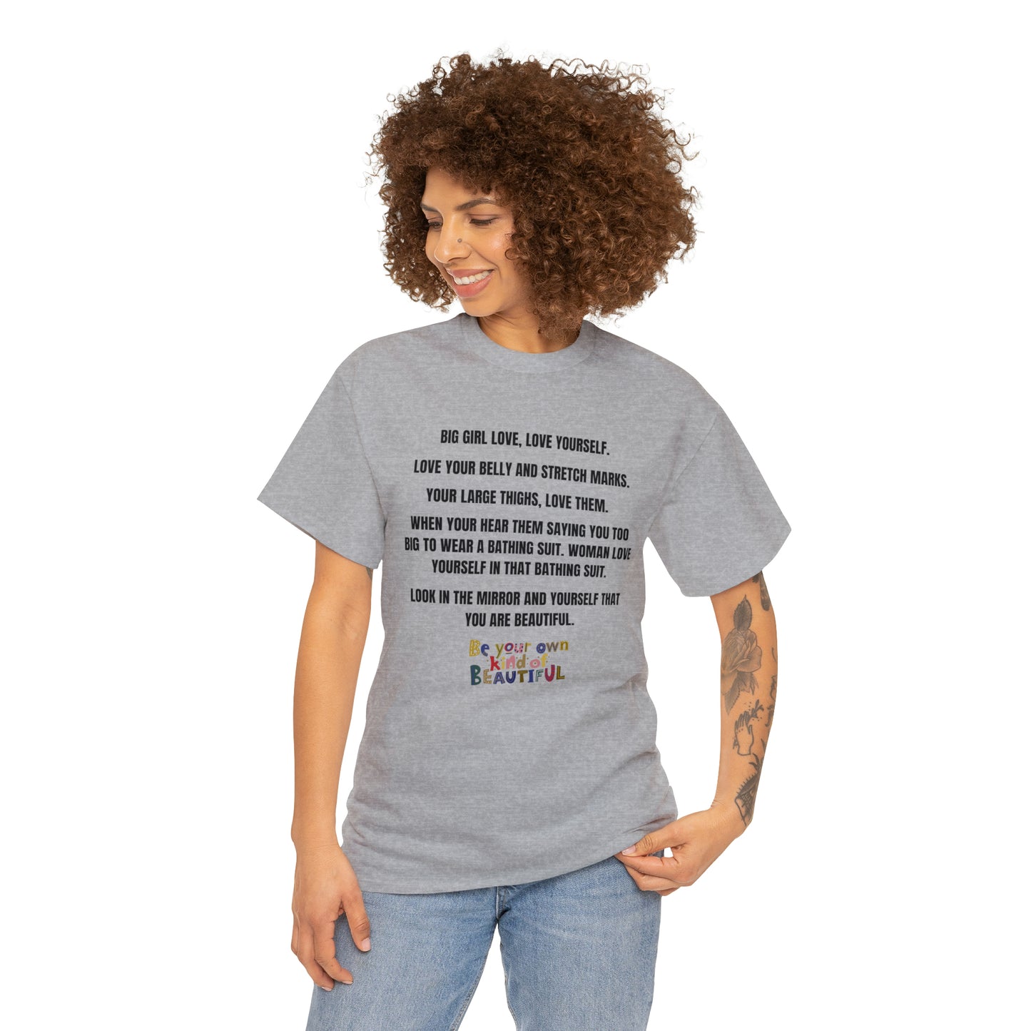 Plus Size Tops Plus Size Tees Women's Tees, Big Girl Literary Merchandise BBW SSBBW