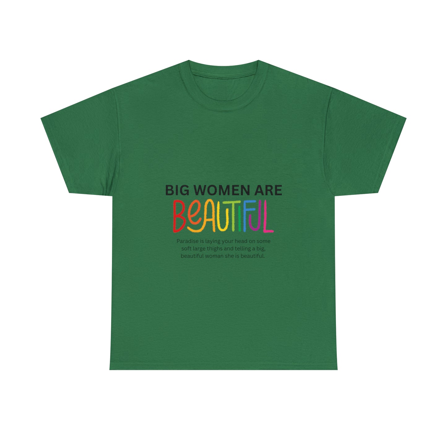 Plus Size Top, Big and Beautiful, Women's T- Shirt, Plus Size Tee