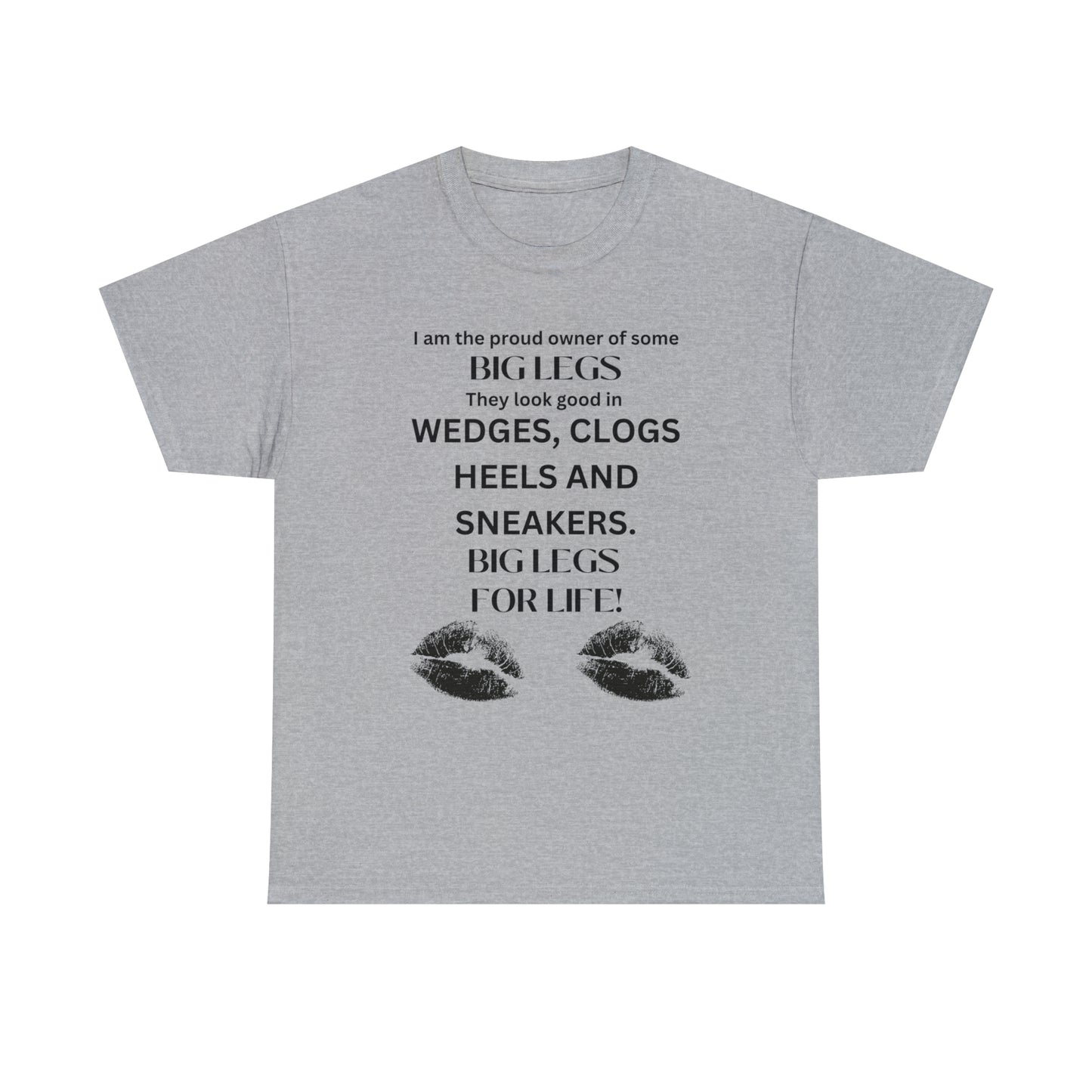 Big Girl, Plus Size, Pride, Women's Tee, Women's Top, Literary, Legs, Calves