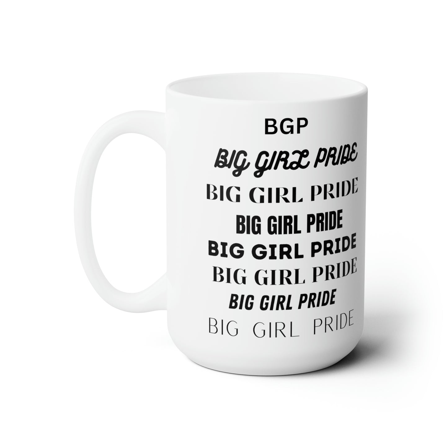 Mugs, Coffee Cup, Pride, Plus Size Living,