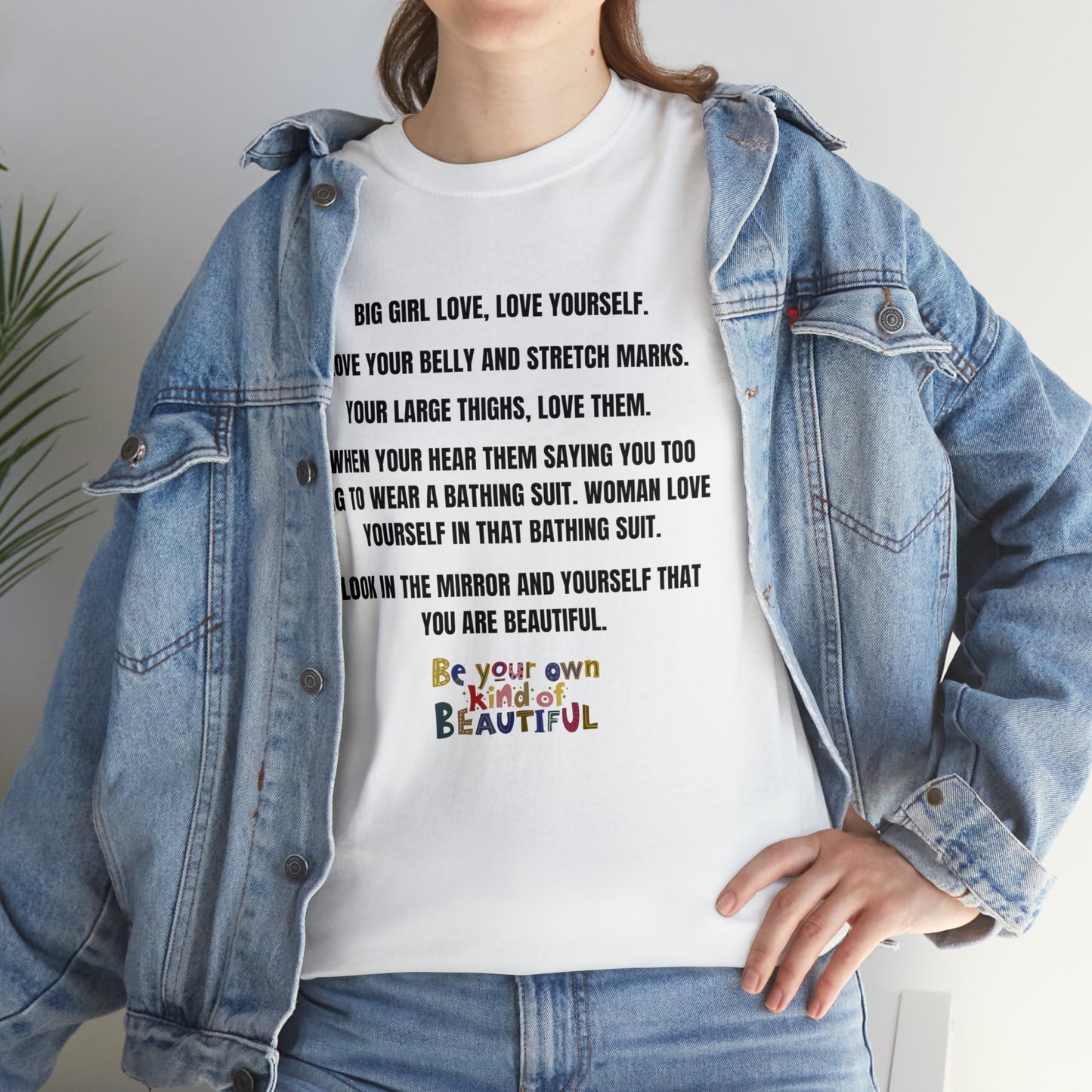 Plus Size Tops Plus Size Tees Women's Tees, Big Girl Literary Merchandise BBW SSBBW