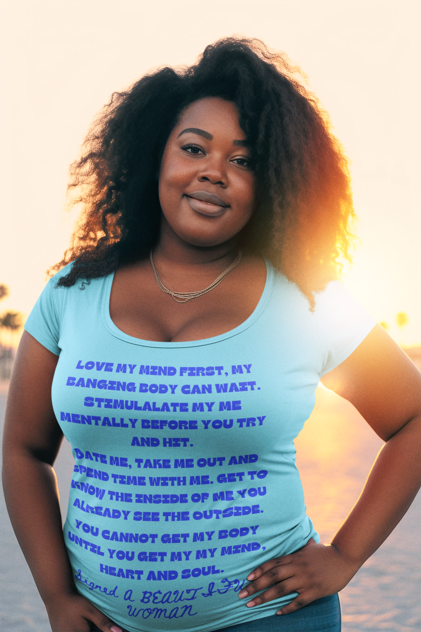 The love my mind first tee