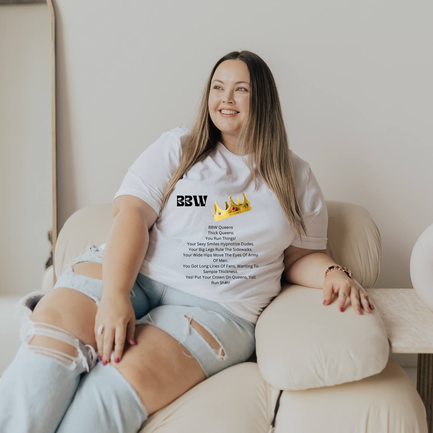 Big girls are the thing tee, plus size women tee, ssbbw tees