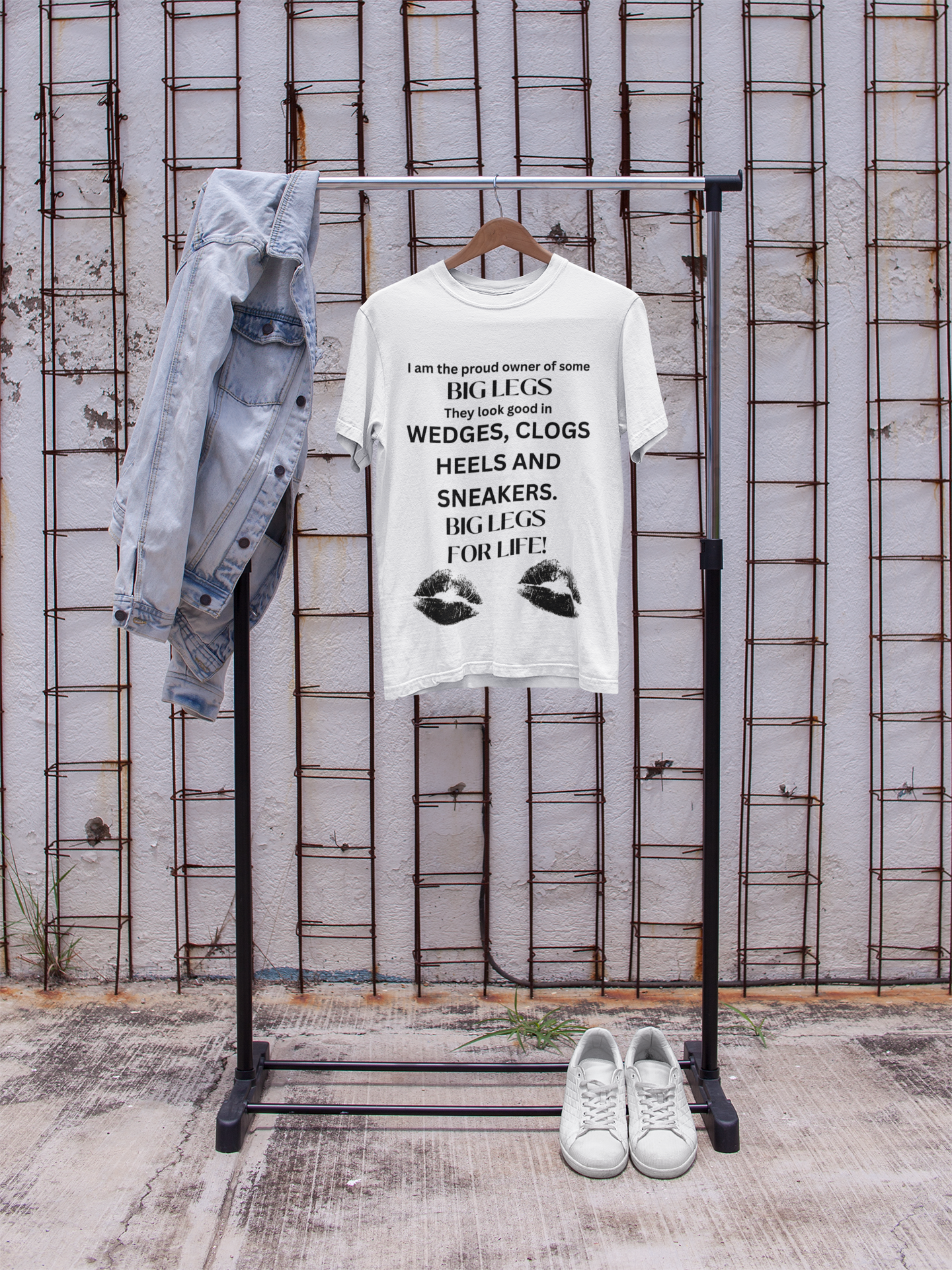 Big Girl, Plus Size, Pride, Women's Tee, Women's Top, Literary, Legs, Calves